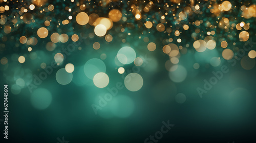 Christmas green background