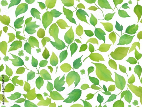 green leaves background illustration