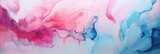 a pink, blue and green liquid art painting, in the style of dark white and light pink, generative AI