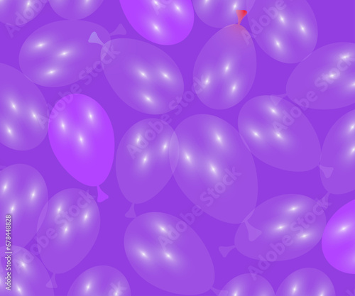 Balloon background collection of balloons ⁬with colorful and beautiful bright greeting background