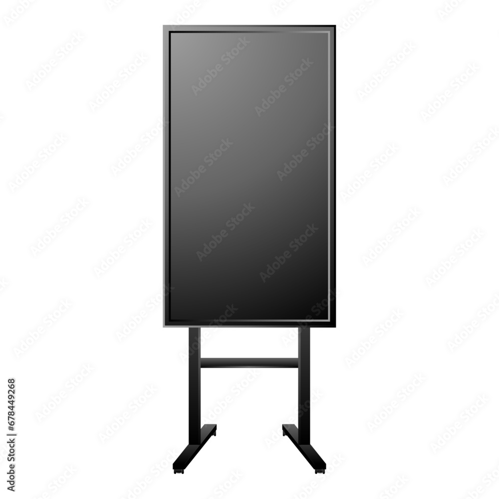 シンプルなイラスト_デジタルサイネージ,モニタ,大型モニタ,大型ディスプレイ,ディスプレイスタンド,縦型 シンプルなイラスト_デジタルサイネージ,モニタ,大型モニタ,大型ディスプレイ,ディスプレイスタンド,縦型