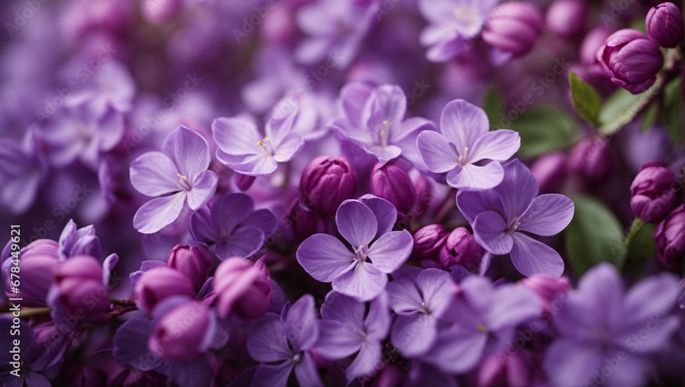 spring lilac violet flowers, abstract soft floral background spring lilac violet flowers, abstract soft floral background
