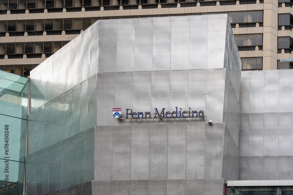 Penn Medicine in Philadelphia, Pennsylvania, USA, November 4, 2023