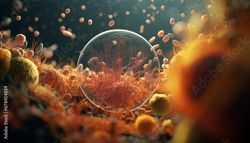Cellular Landscapes: Breathtaking Images Showcasing the Intricacies of Cells and Microorganisms