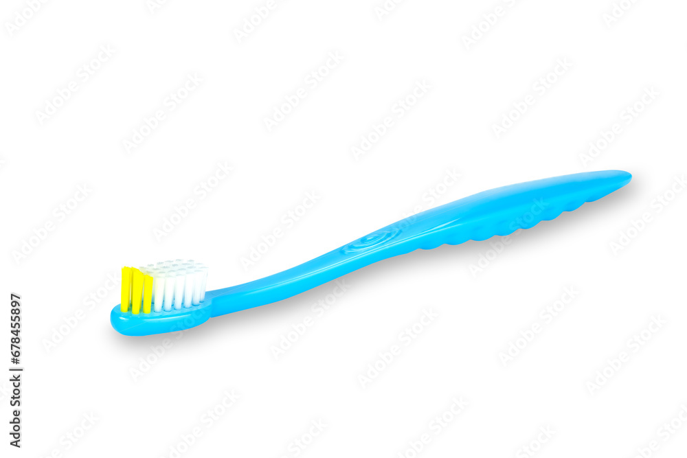 Blue toothbrush isolated on a white background with clipping path. Blue toothbrush isolated on a white background with clipping path.