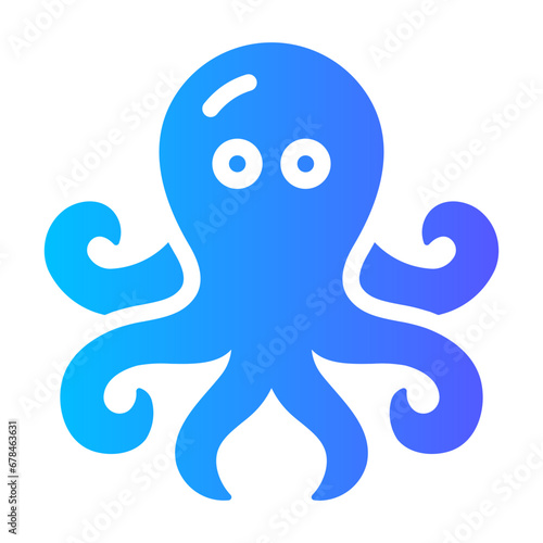 octopus Gradient icon