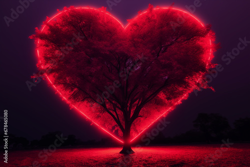 The heart tree is a symbol of pure and unfailing love for Valentine s Day and other special days.