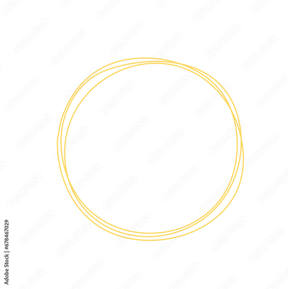 Gold Round Frame Set Gold Round Frame Set
