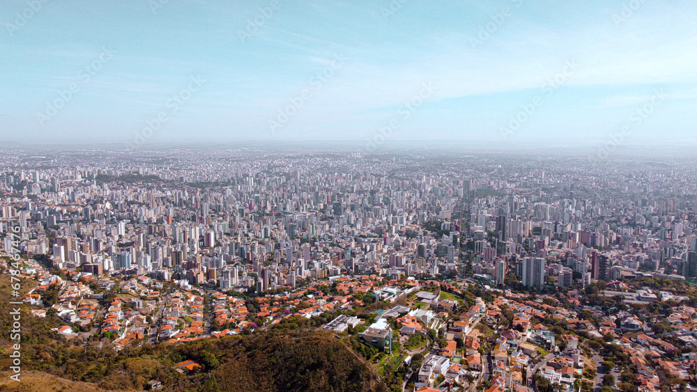 Fototapeta premium View of a Brazilian capital