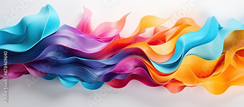 Fototapeta Naklejka Na Ścianę i Meble -  Abstract movement pattern with vibrant textured background