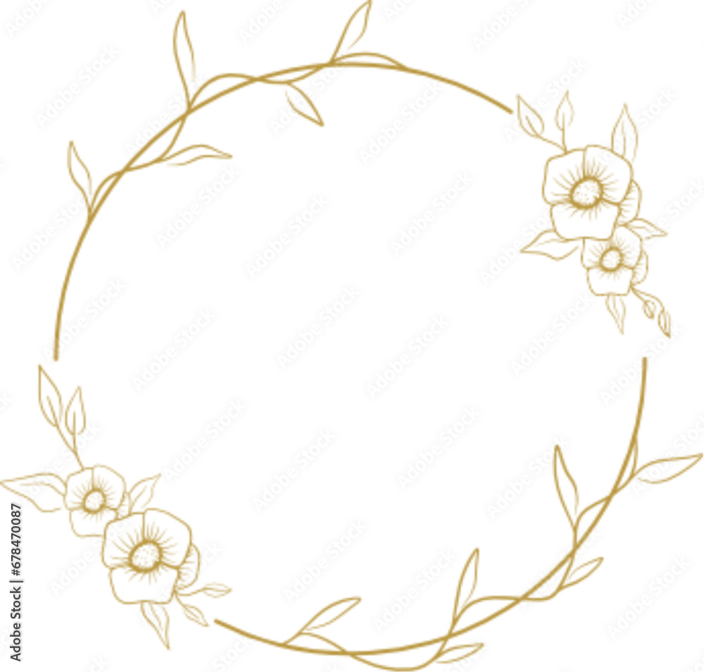 floral frame floral frame