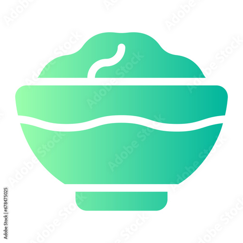 porridge gradient icon