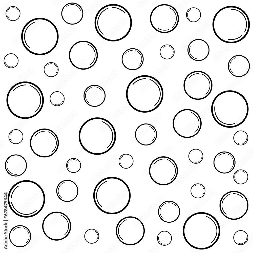 Abstract background with circle ornament. Background for decoration design, template or wallpaper. PNG design
