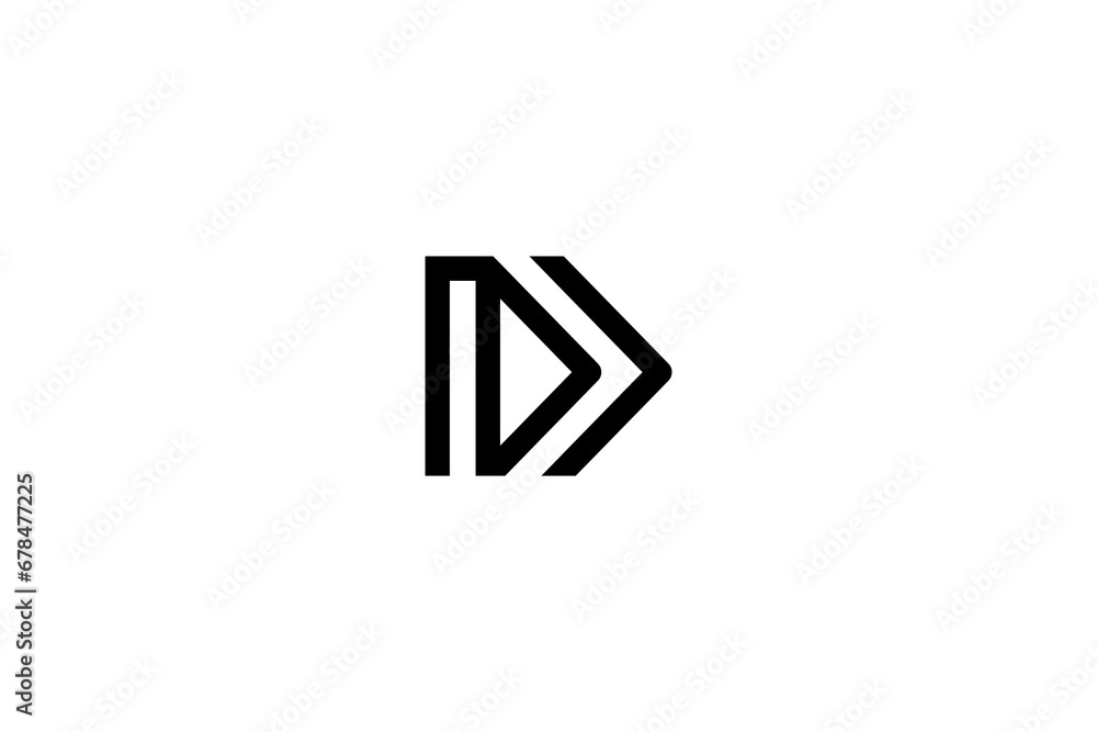 Minimal Letter D Logo Design Vector Minimal Letter D Logo Design Vector