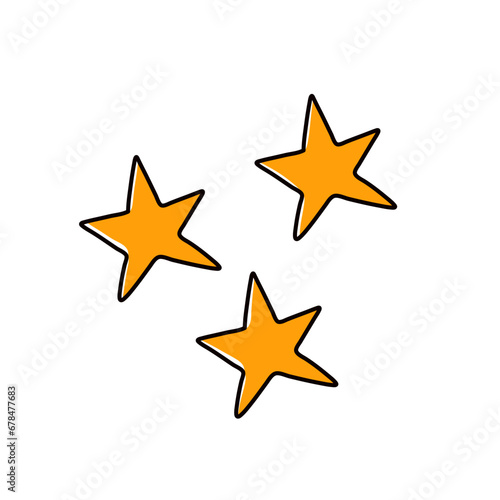 handdrawn stars