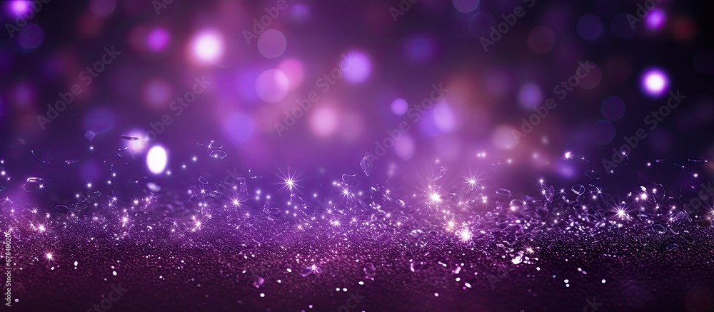 Glowing magic dust shines on a brick backdrop Glowing magic dust shines on a brick backdrop