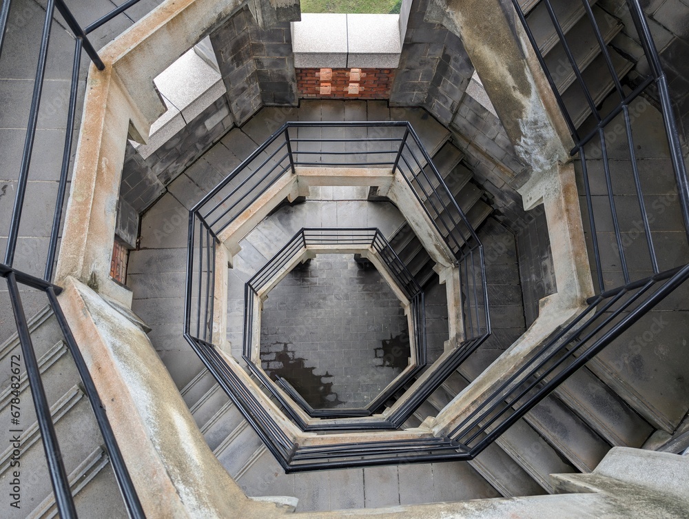 Fototapeta premium Observation Tower on Toucheng Seaside Forest Park