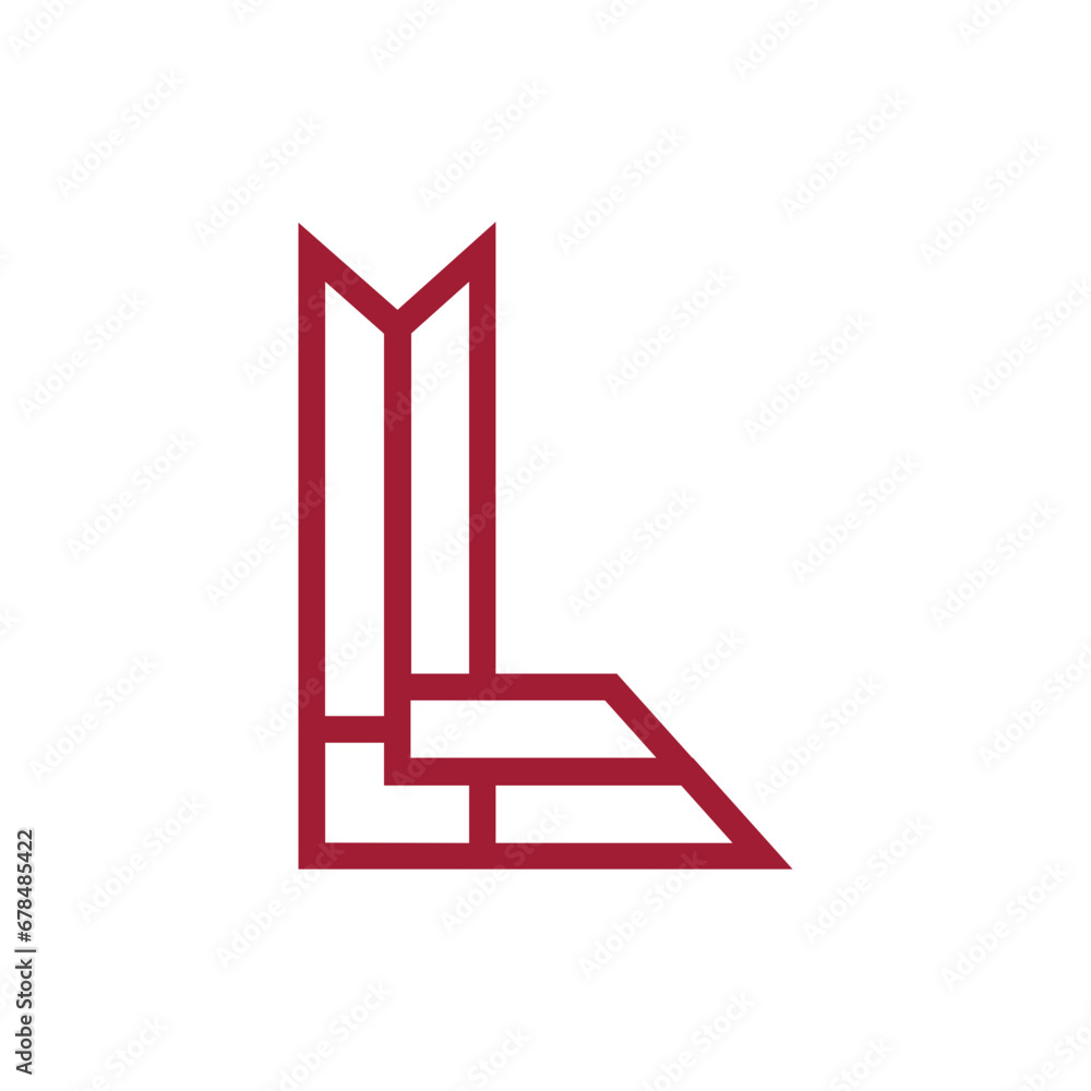 Monogram L design vector logo. Monogram initial letter mark L logo design. Monogram design vector logo. Monogram initial letter mark L logo design. Simple L monogram Monogram L design vector logo. Monogram initial letter mark L logo design. Monogram design vector logo. Monogram initial letter mark L logo design. Simple L monogram