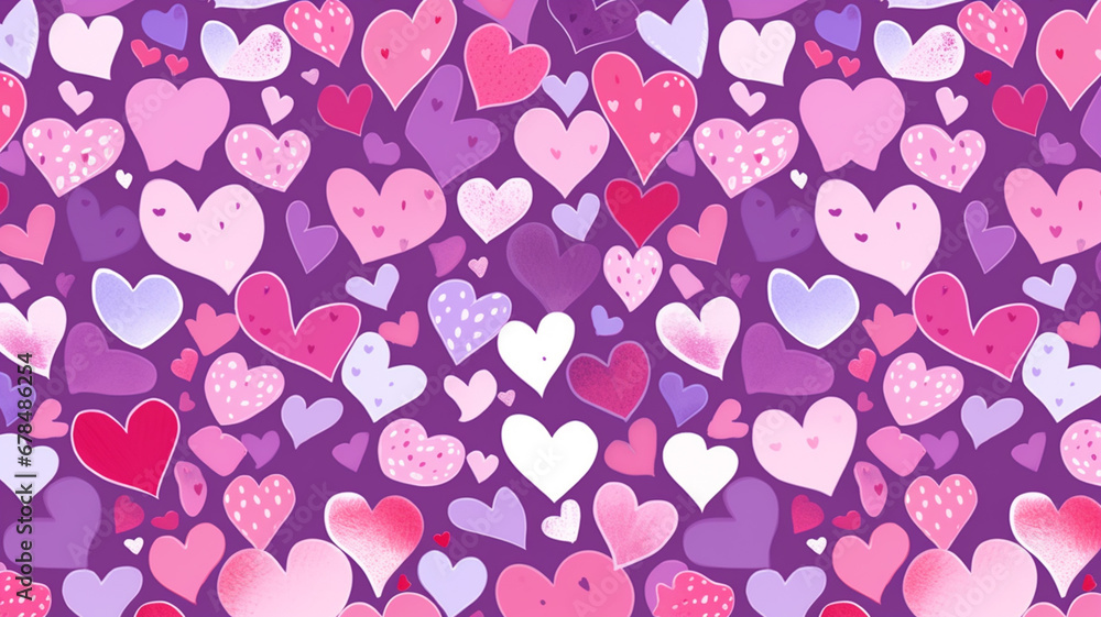 Heart Pattern Graphic Arts Materials