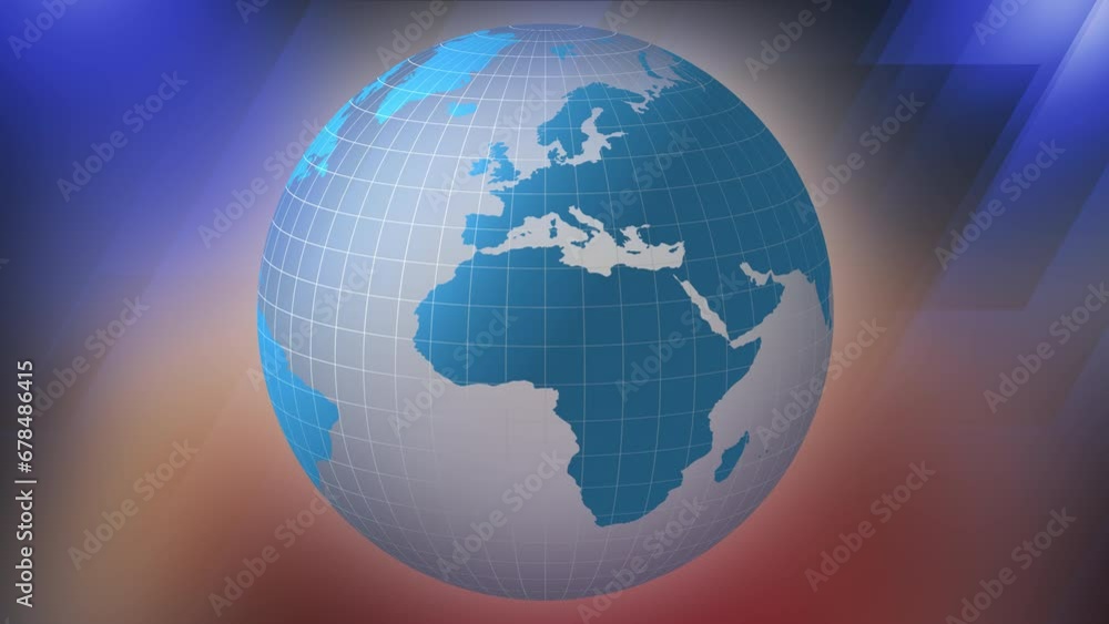 Hot news in telecommunication era rotating world keeps you updated. Global report current events and world affairs delivered on rotating globe Hot news in telecommunication era rotating world keeps you updated. Global report current events and world affairs delivered on rotating globe