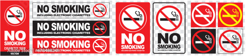 No smoking cigarette sign vector