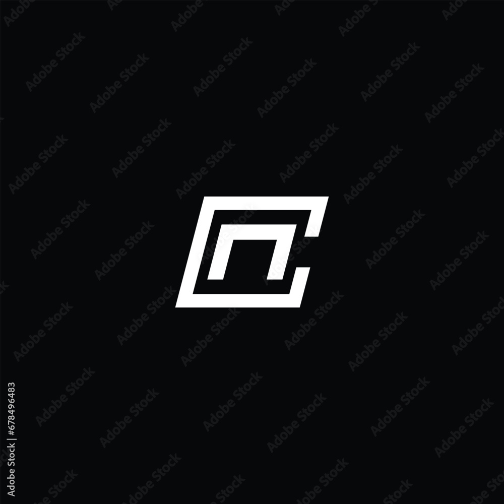 Initial Letter cn Flame Logo Design Template Initial Letter cn Flame Logo Design Template