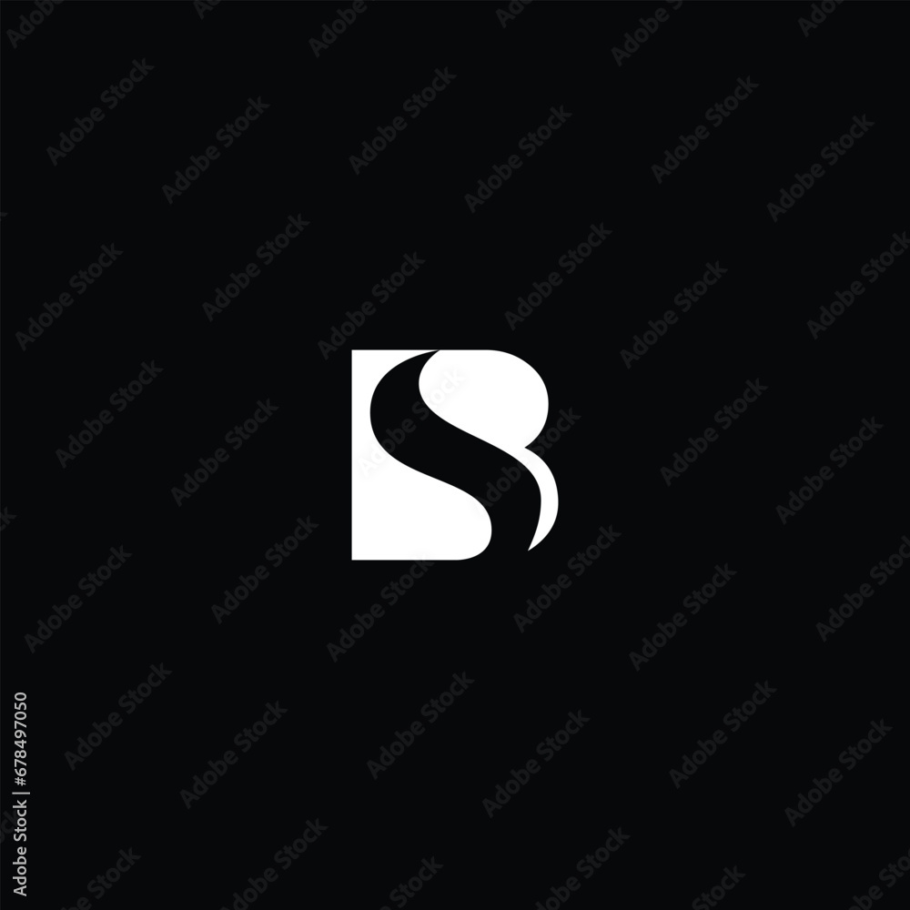 Initial Letter sb Flame Logo Design Template Initial Letter sb Flame Logo Design Template