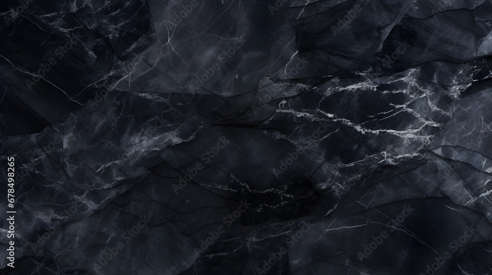 Black marble stone texture background material marble texture. generative AI.