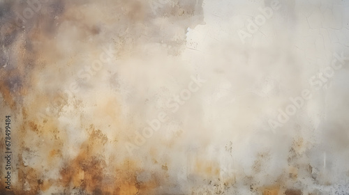 Color old concrete wall texture background, cream paper old grunge retro rustic marble texture. generative AI.