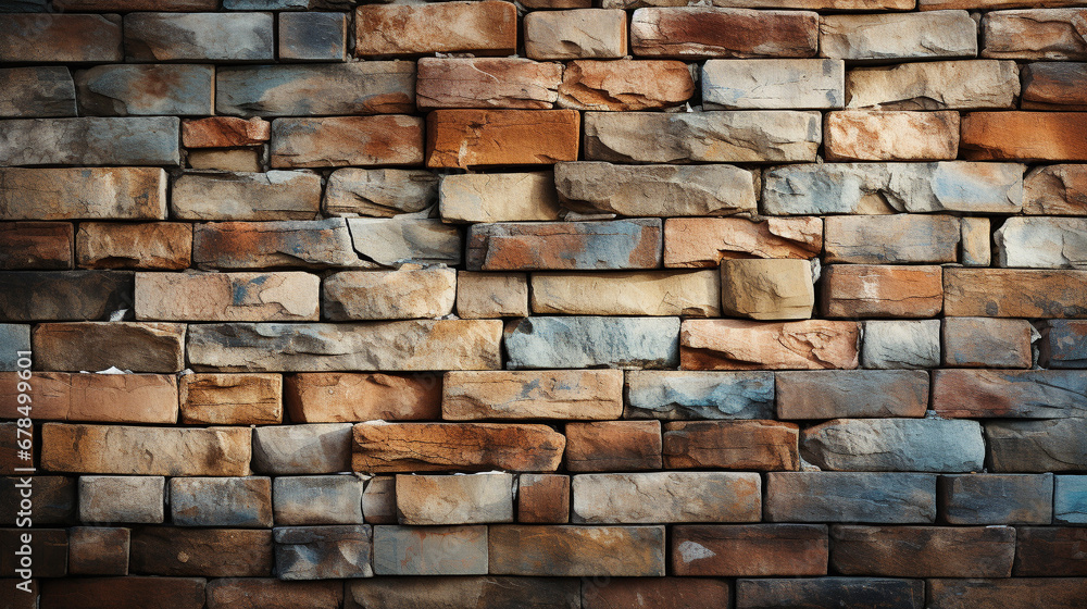 old brick wall HD 8K wallpaper Stock Photographic Image 
