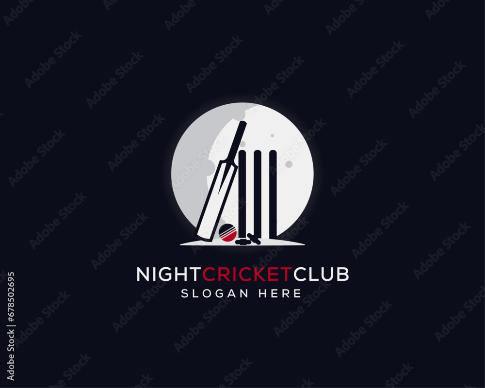 Cricket logo design template. Cricket logo design. Cricket logo design vector Cricket logo design template. Cricket logo design. Cricket logo design vector