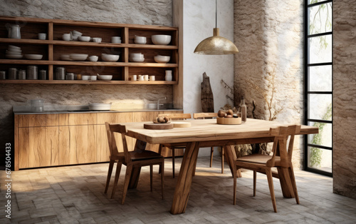 Wabi-sabi style furniture k...