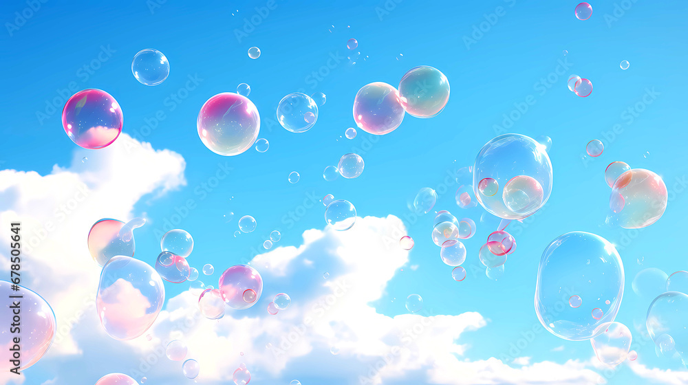 Bubbles in the sky