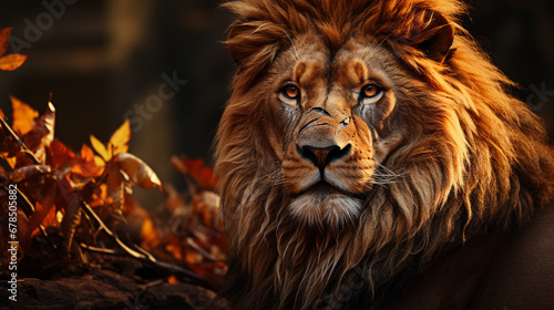 lion photo wallpaper