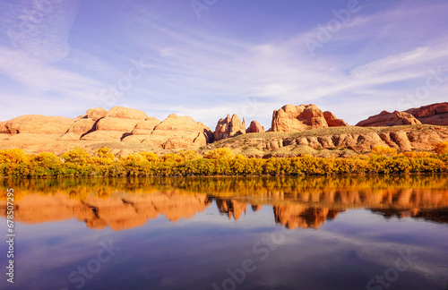 colorado river reflections