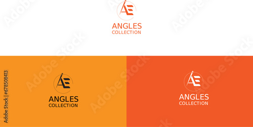 Angles collection logo, stitching logo, soi dhaga logo, needle logo, sewing logo, modern logo, clothes logo, fashion logo, minimal logo, boutique logo, sewing machine logo, tailor logo, stitch logo, 