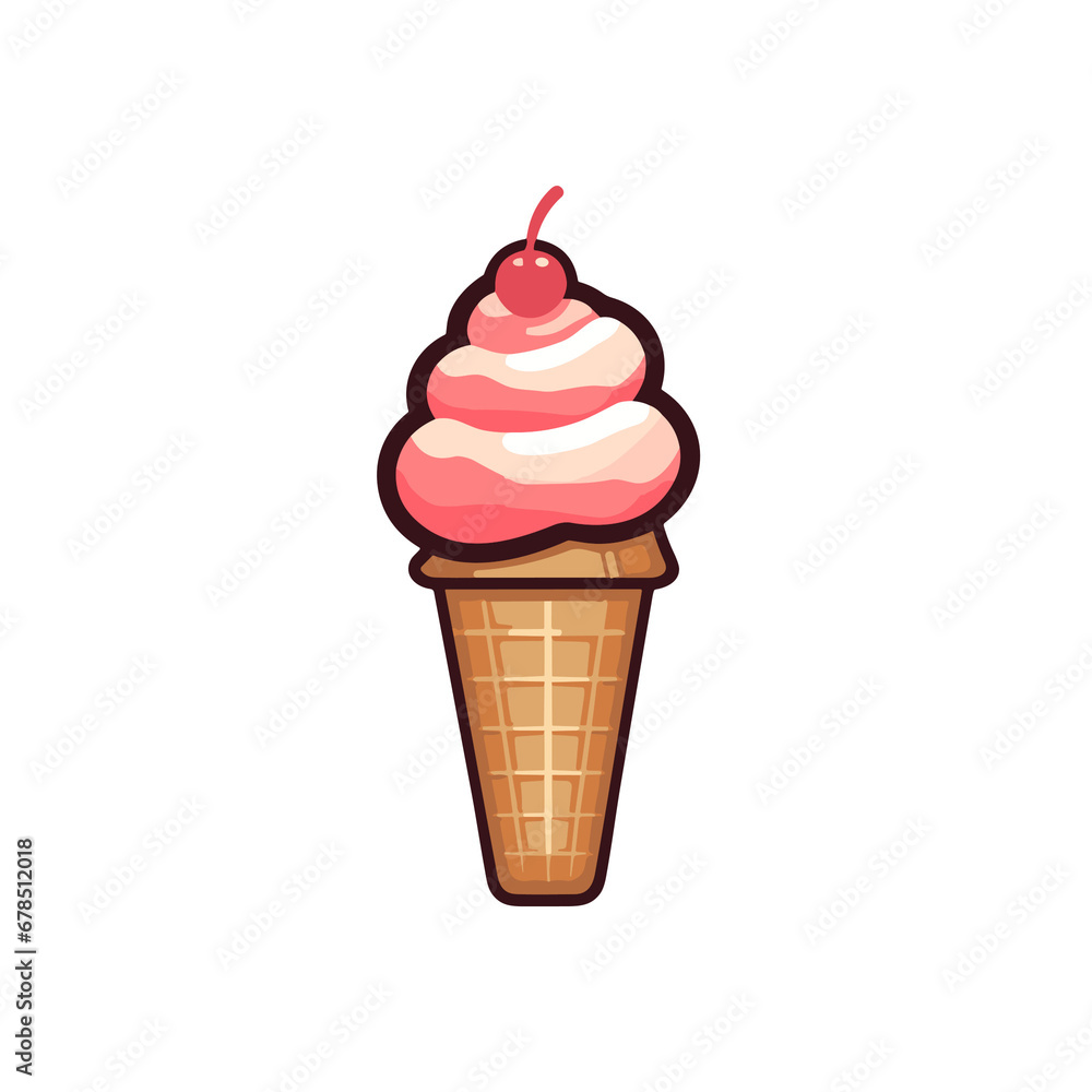 ice cream. Generative AI ice cream. Generative AI