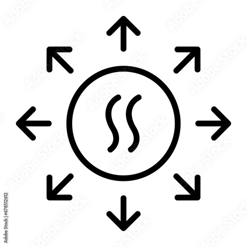  Enlargement, extension, growth, increase, amplification icon and easy to edit.