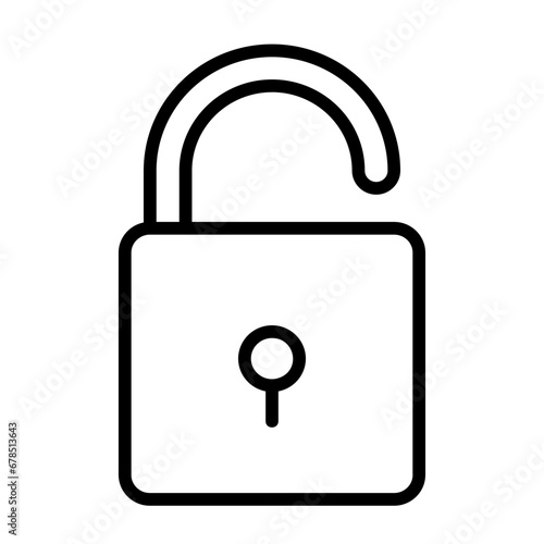  Fastener, security device, latch, clasp, bolt icon and easy to edit.