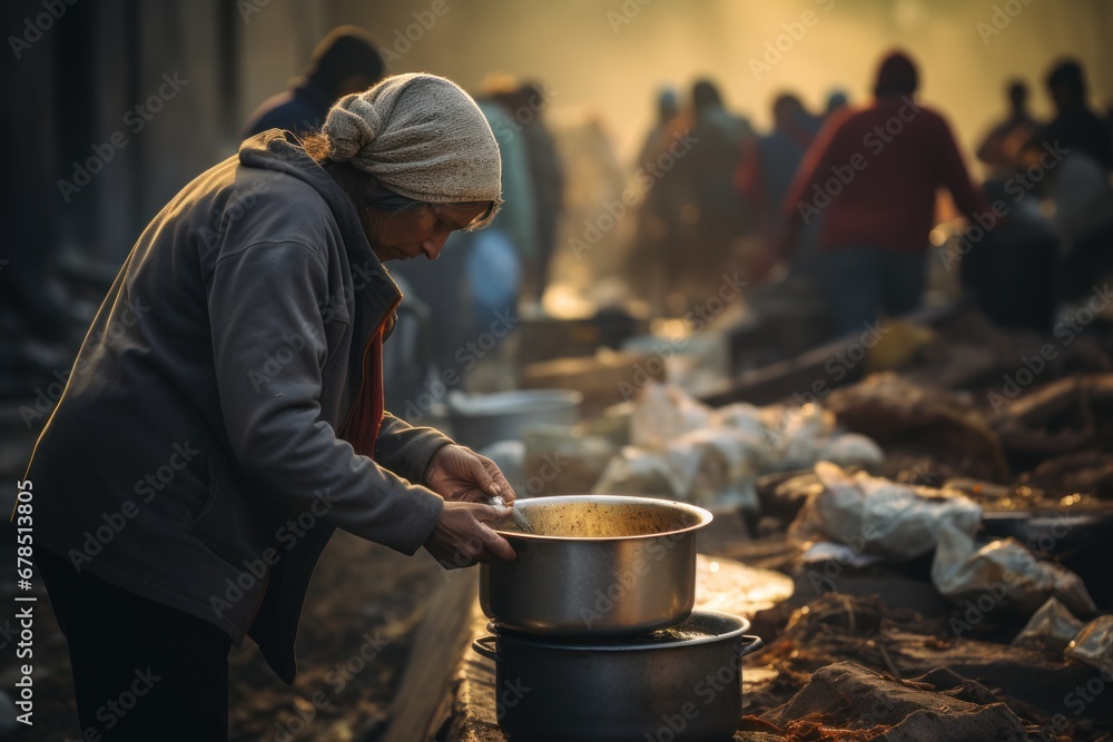 Help volunteers donate free food to those in need. Help volunteers donate free food to those in need.