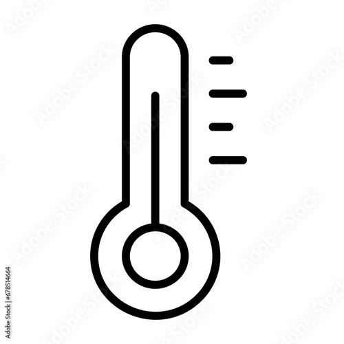  Temperature gauge, heat measurer, temperature indicator, mercury gauge, temperature measuring device icon and easy to edit.