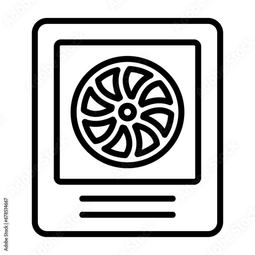  Air circulation, airflow, aeration, air exchange, breathing icon and easy to edit.