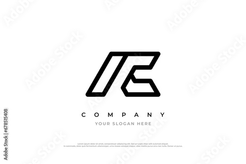 Initial Letter AC Logo Design Vector