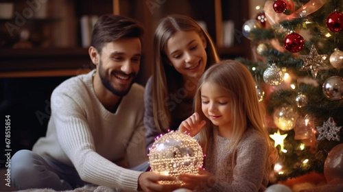 Enchanting Yuletide Glow: A Captivating Christmas Snapshot
