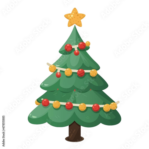 Christmas Tree Clipart : Sending you Christmas tree blessings and joy.