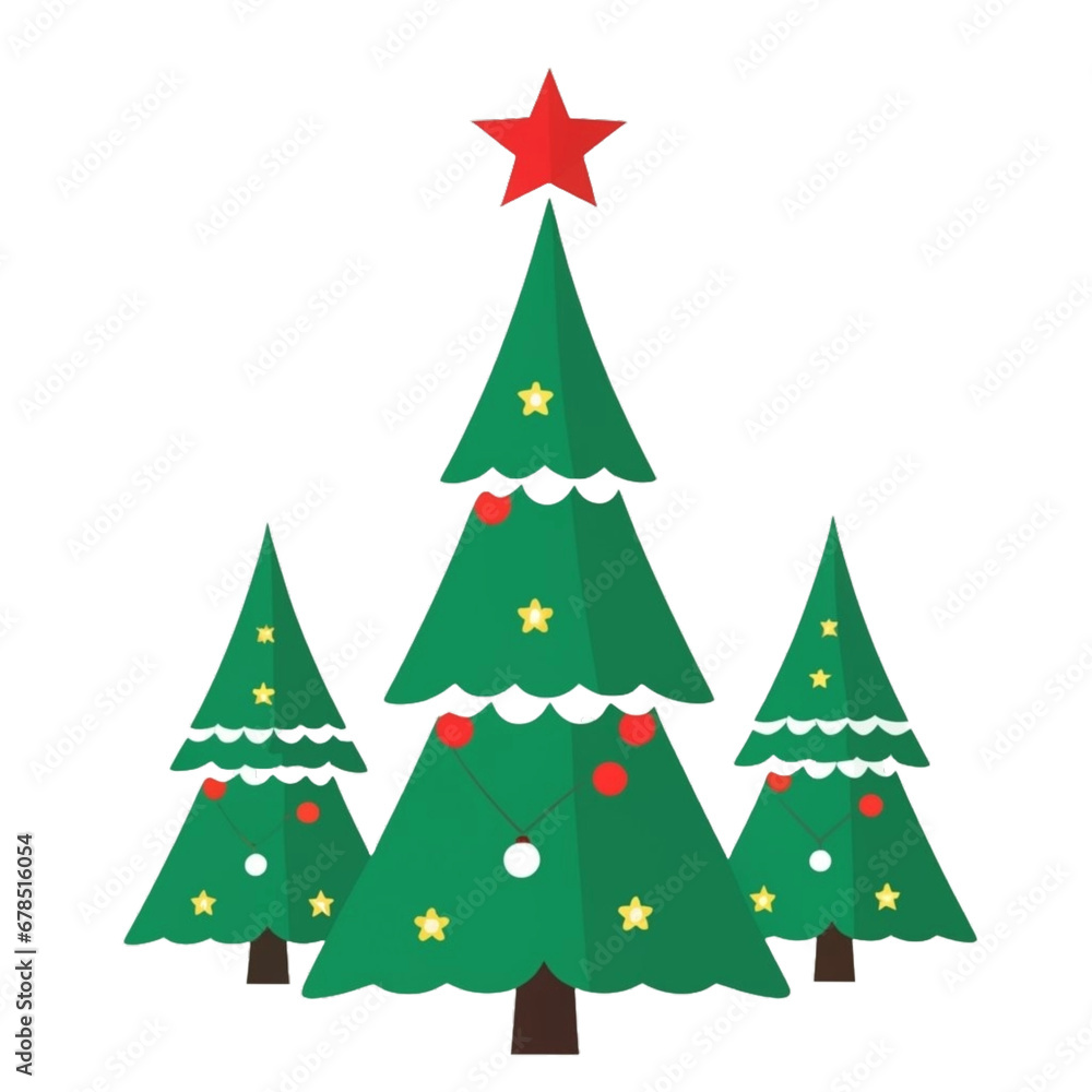 Christmas Tree Clipart : May your holidays be merry and tree-rrific! christmas tree clipart no background