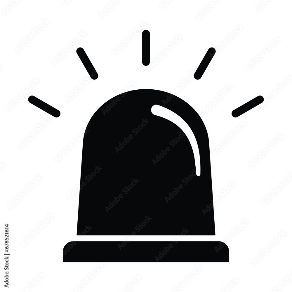 Siren icon design, illustration design Siren icon design, illustration design