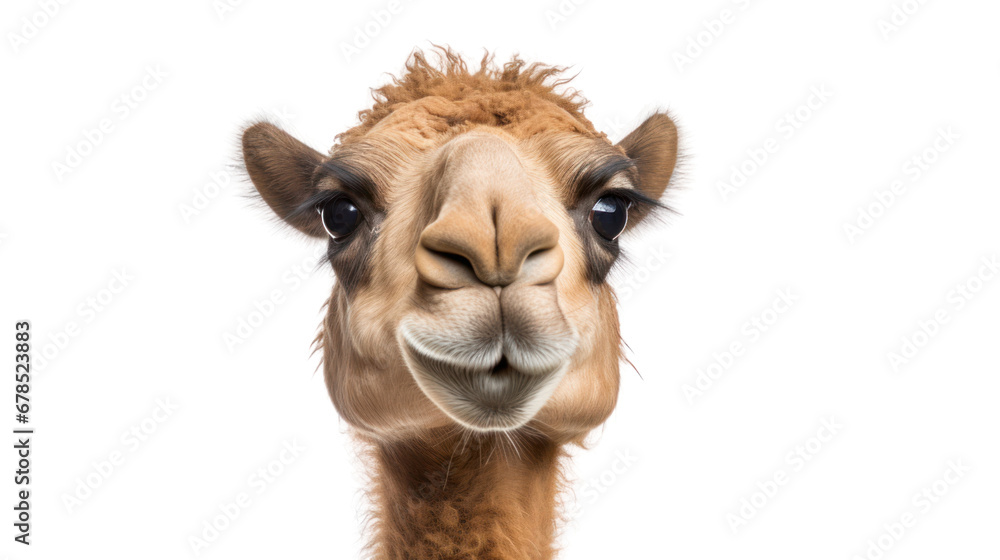 Fototapeta premium A camel on the transparent background