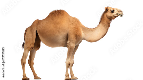 A camel on the transparent background photo