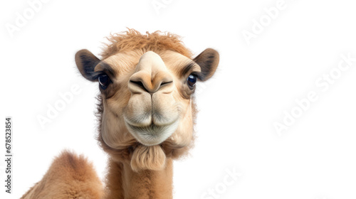A camel on the transparent background photo